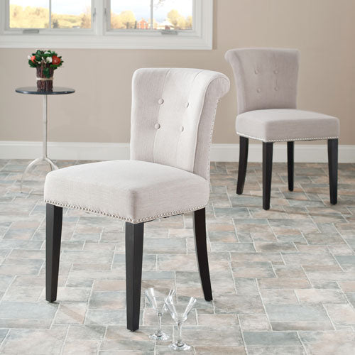SINCLAIRE 21''H KD SIDE CHAIRS (SET OF 2) - Safavieh - AmericanHomeFurniture