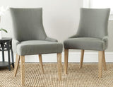 LESTER 19''H DINING CHAIR  (SET OF 2) - Safavieh - AmericanHomeFurniture