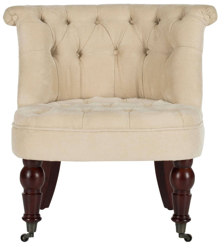 CARLIN TUFTED CHAIR - Safavieh - AmericanHomeFurniture