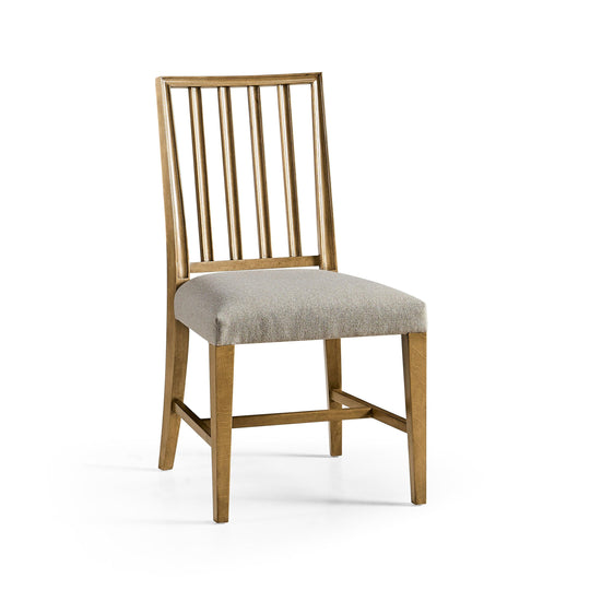 Jonathan Charles Timeless Umbra Swedish Side Chair in Sun Bleached Cherry - Set Of 2 DINING CHAIRS