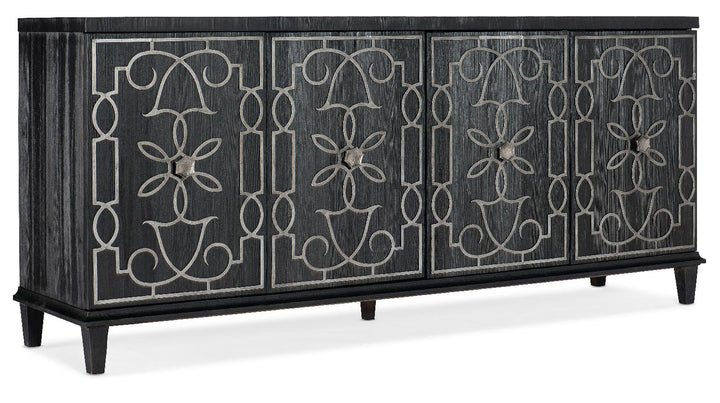 American Home Furniture | Hooker Furniture - Melange Madeline Four Door Credenza