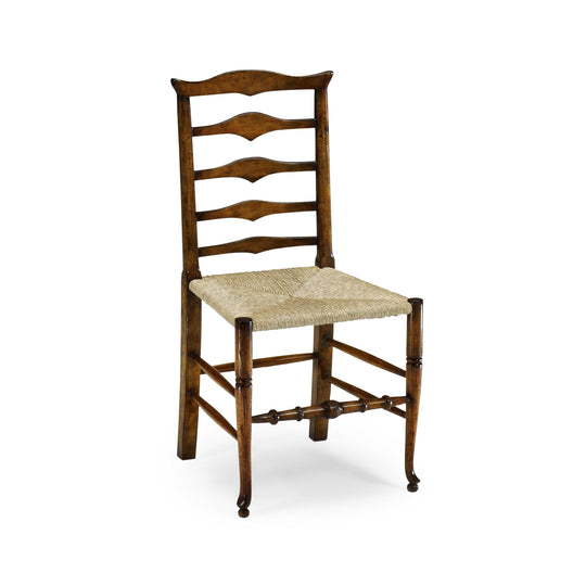 Jonathan Charles Traditional Triangular Ladderback Side Chair - Set of 2 DINING CHAIRS