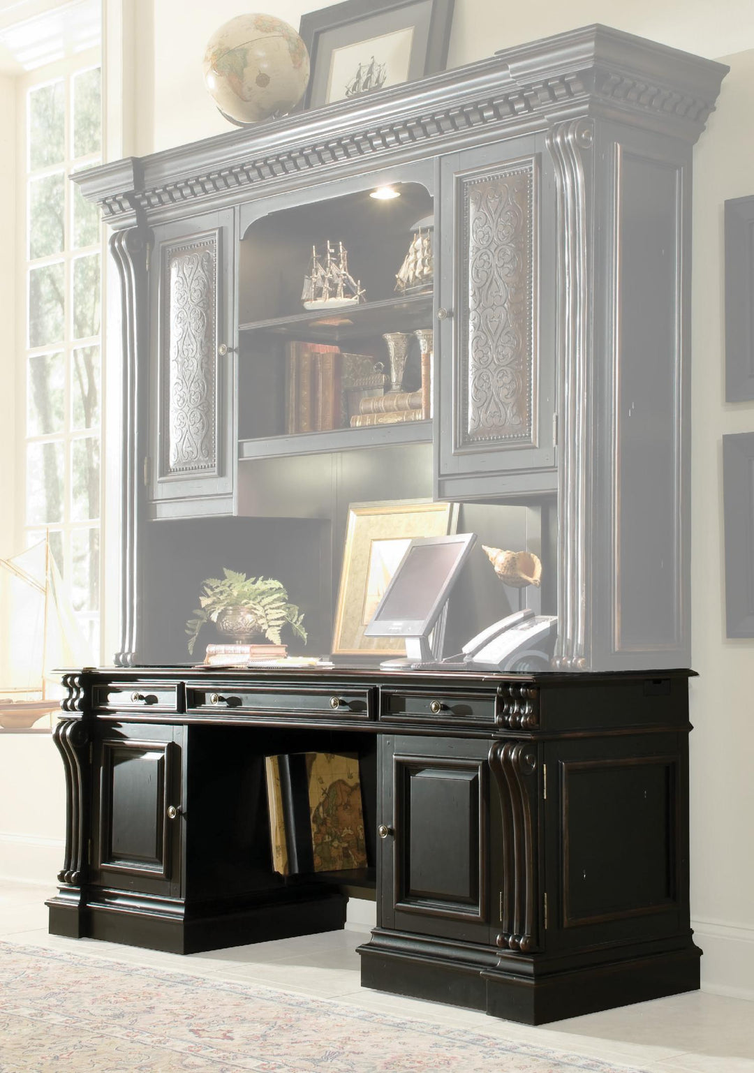 American Home Furniture | Hooker Furniture - Telluride Computer Credenza