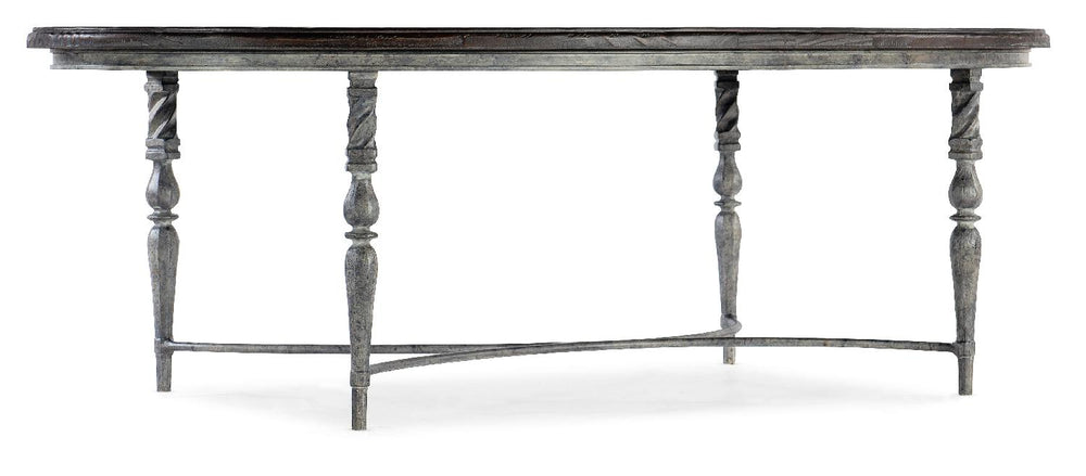 American Home Furniture | Hooker Furniture - Traditions Oval Cocktail Table