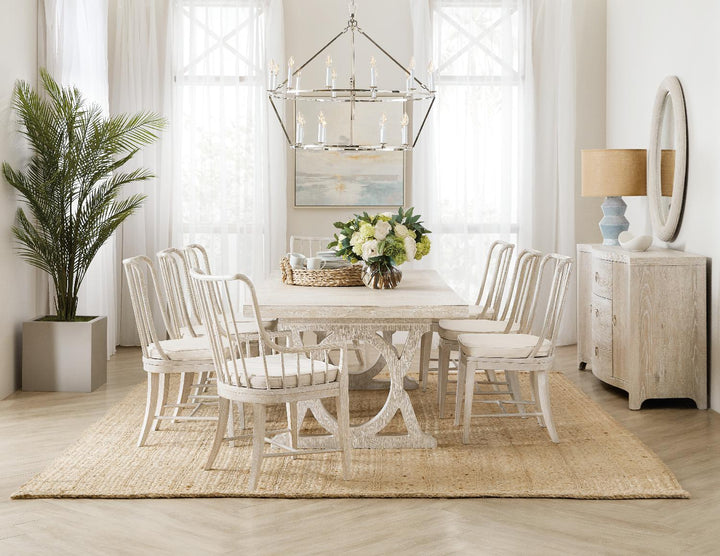 American Home Furniture | Hooker Furniture - Serenity Topsail Rectangle Dining Table with2-18in Leaves