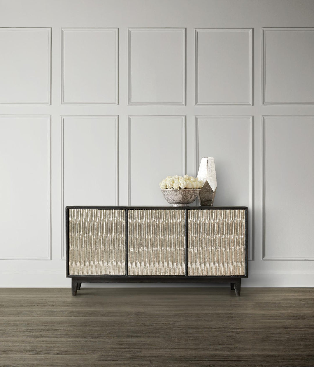 American Home Furniture | Hooker Furniture - Shimmer Three-Door Credenza