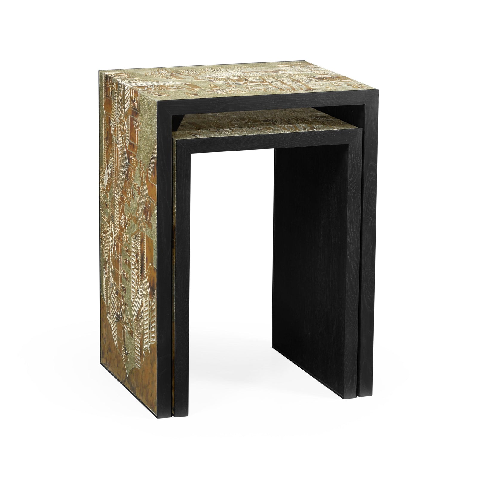 Jonathan Charles Fusion 2 Piece Nesting Tables ACCENT TABLES