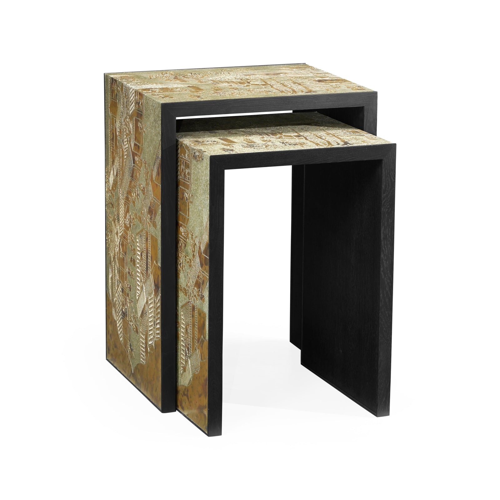 Jonathan Charles Fusion 2 Piece Nesting Tables ACCENT TABLES