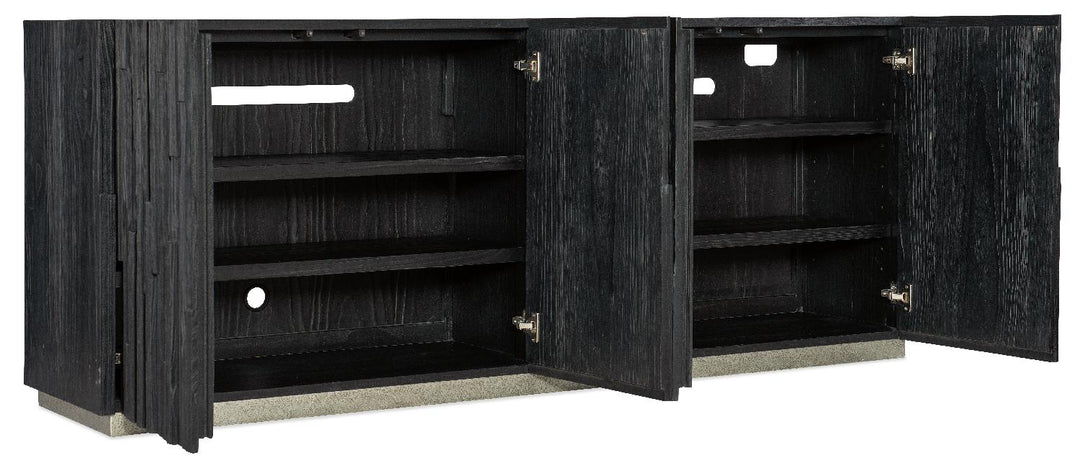 American Home Furniture | Hooker Furniture - Chapman Shou Sugi Ban Entertainment Console