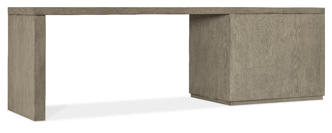 American Home Furniture | Hooker Furniture - Linville Falls 96" Desk with Open Desk Cabinet