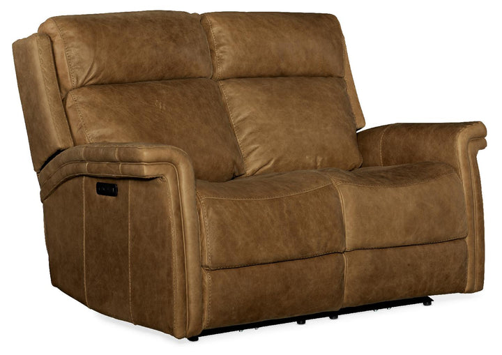 American Home Furniture | Hooker Furniture - Poise Power Recliner Loveseat with Power Headrest