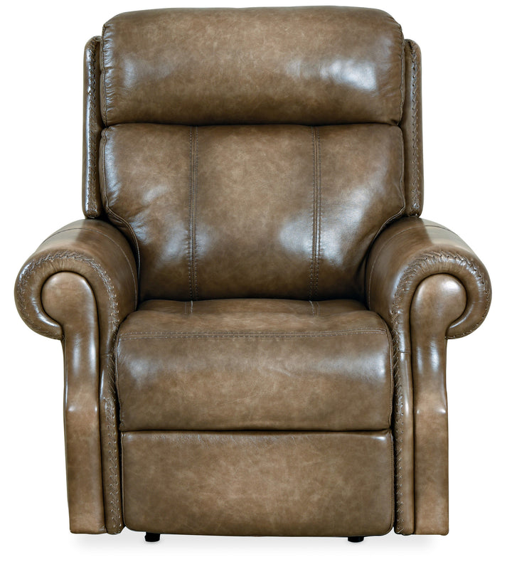 American Home Furniture | Hooker Furniture - Brooks Power Recliner with Power Headrest