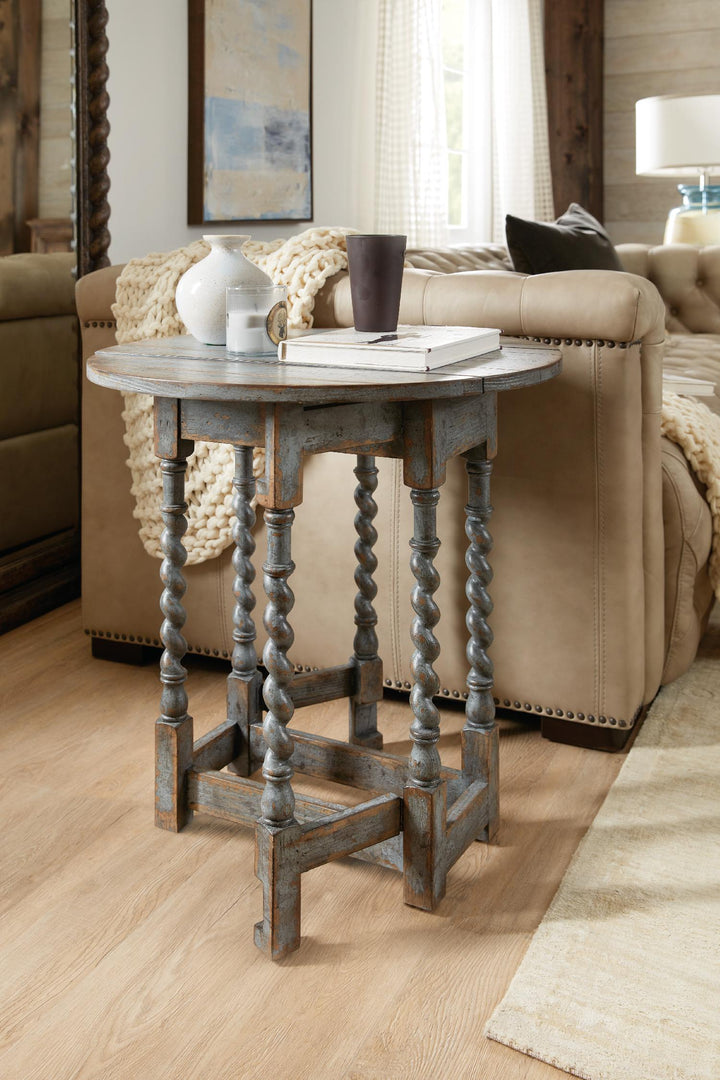 American Home Furniture | Hooker Furniture - La Grange Prause Gate Leg Round Table