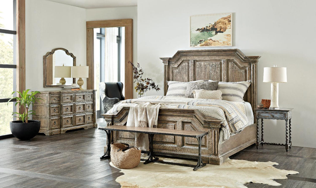 American Home Furniture | Hooker Furniture - La Grange Von Rosenberg Bed Bench