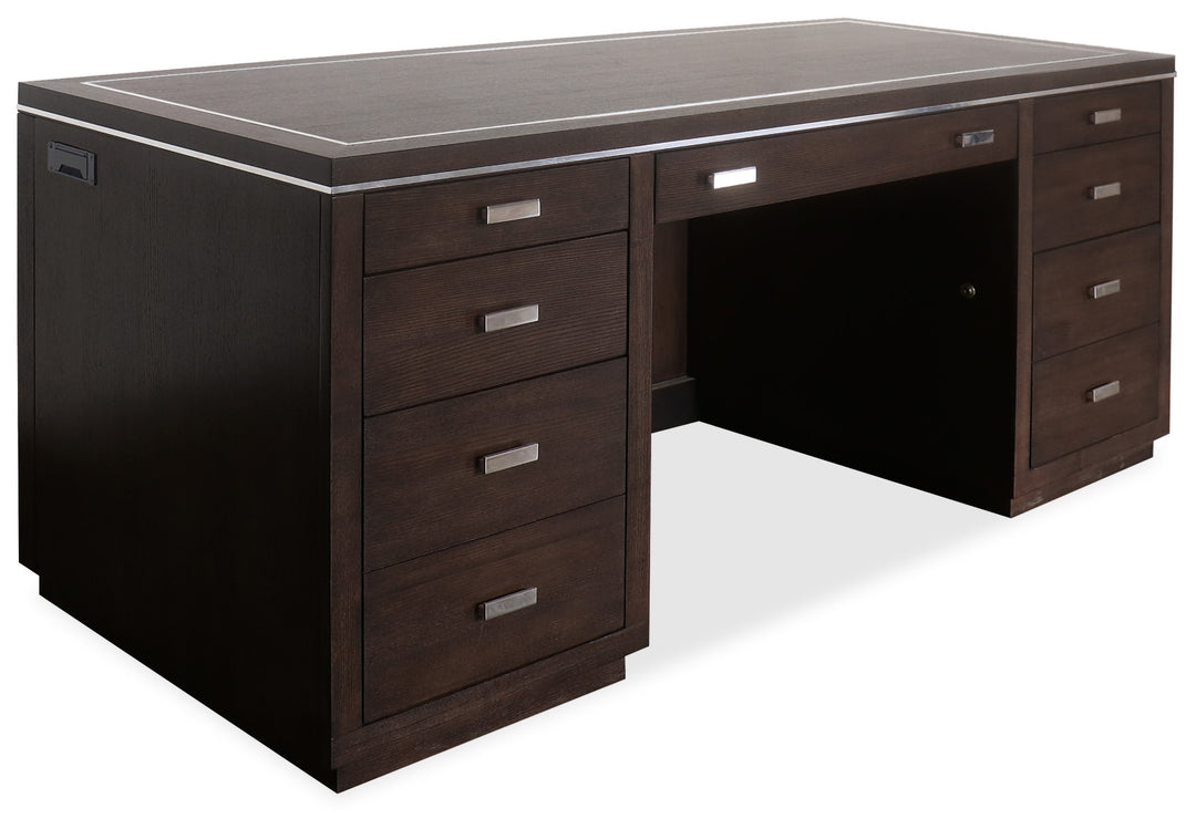 American Home Furniture | Hooker Furniture - House Blend Junior Executive Desk