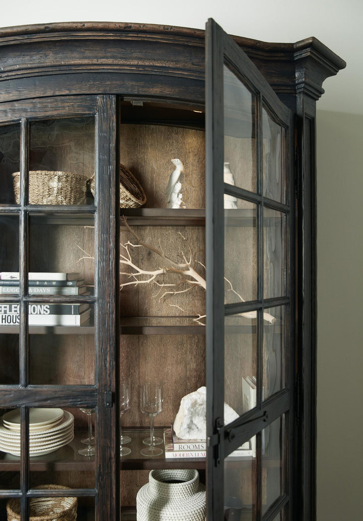 American Home Furniture | Hooker Furniture - La Grange Mullins Prairie Display Cabinet