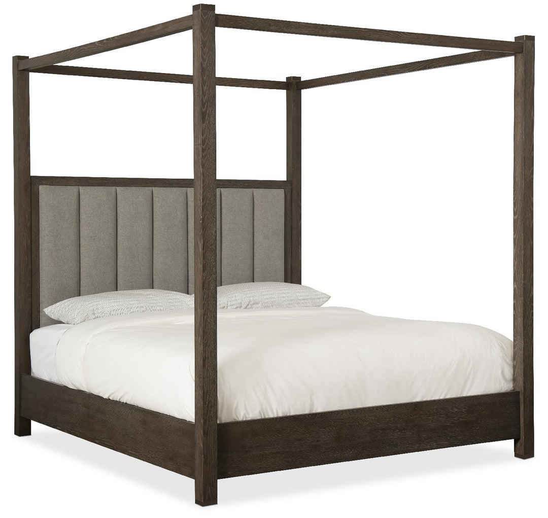 American Home Furniture | Hooker Furniture - Miramar Aventura Jackson Poster Bed w-Tall Posts & Canopy