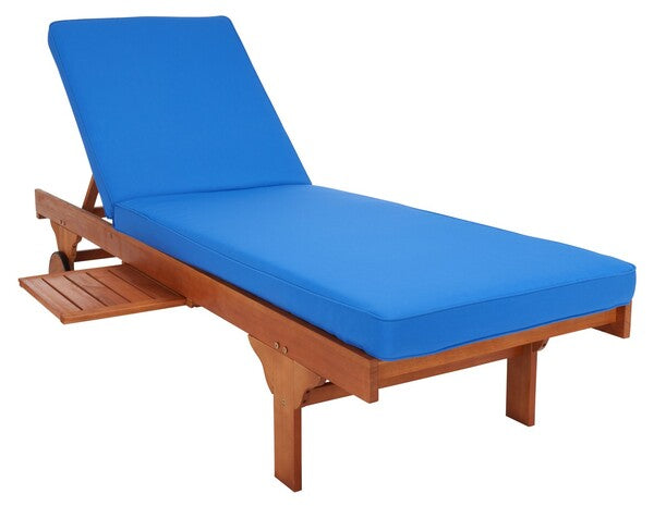 NEWPORT CHAISE LOUNGE CHAIR WITH SIDE TABLE