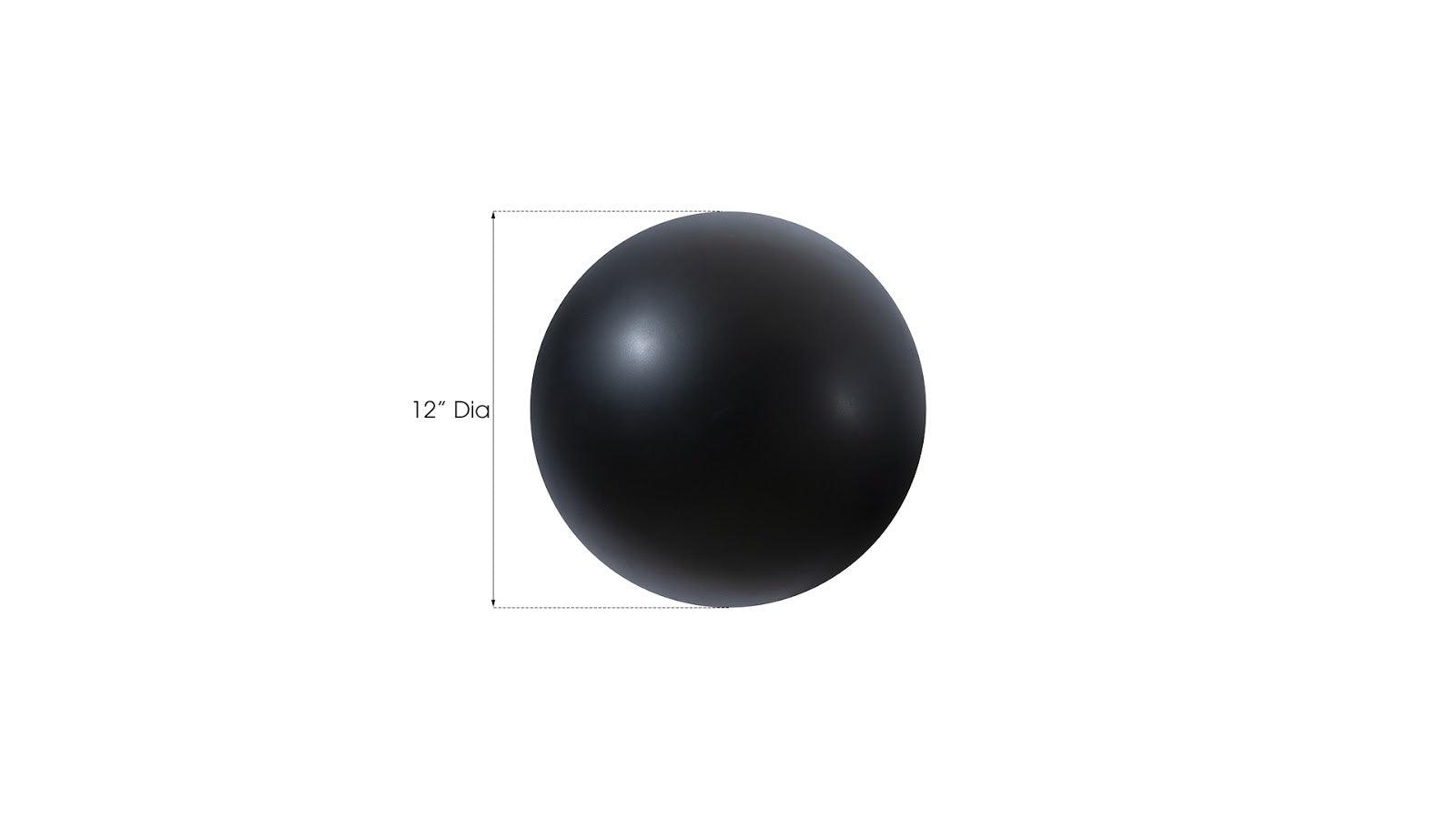 Phillips Collection Ball on the Wall, Small, Matte Black WALL ACCENTS