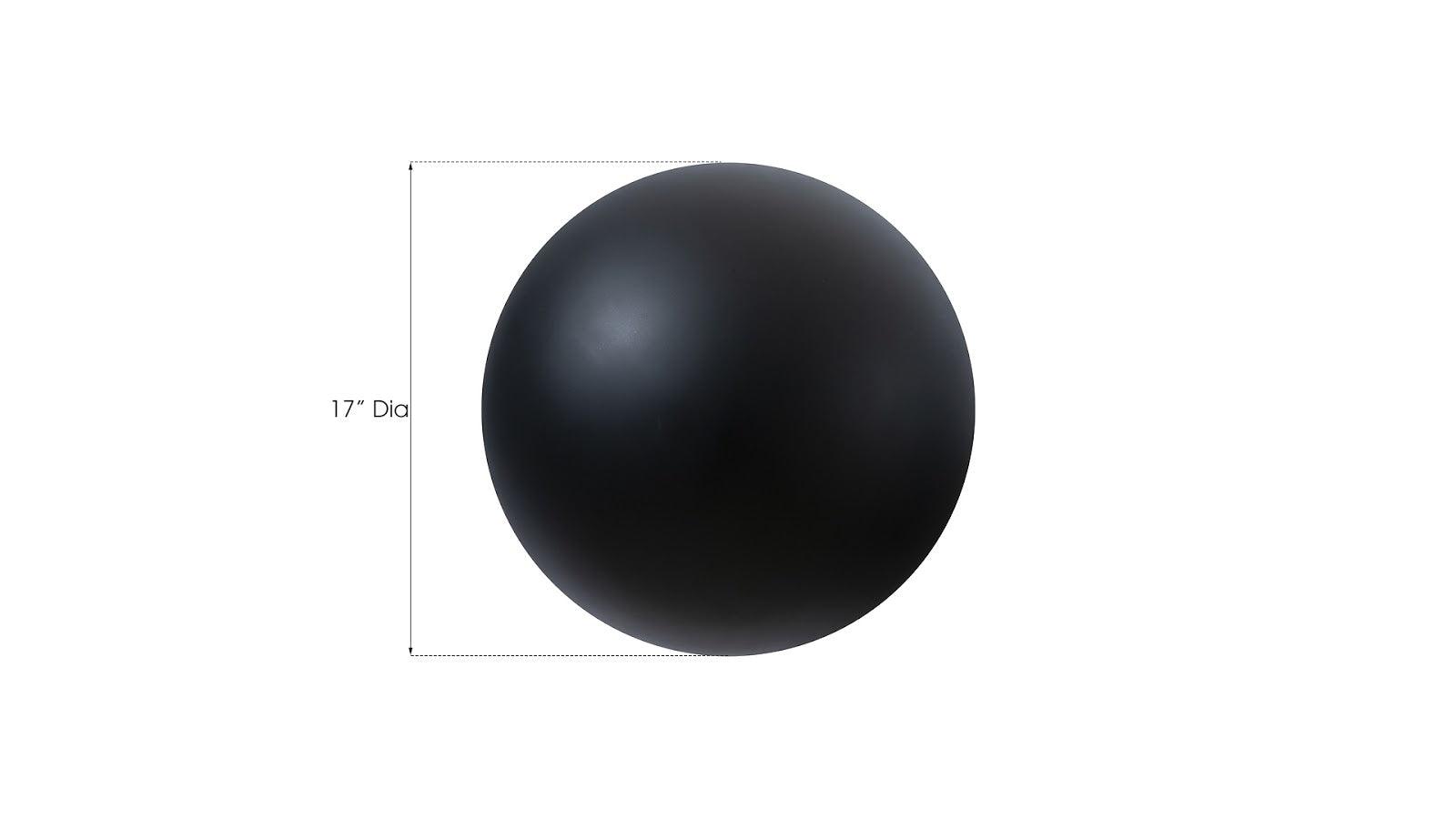 Phillips Collection Ball on the Wall, Medium, Matte Black WALL ACCENTS