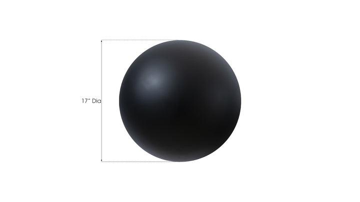 Ball on the Wall, Medium, Matte Black - Phillips Collection - AmericanHomeFurniture