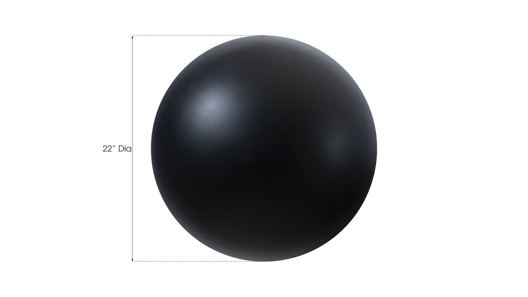 Ball on the Wall, Large, Matte Black - Phillips Collection - AmericanHomeFurniture