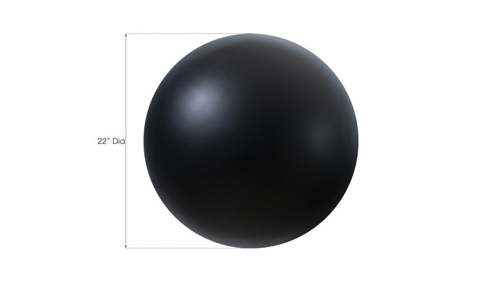 Ball on the Wall, Large, Matte Black - Phillips Collection - AmericanHomeFurniture