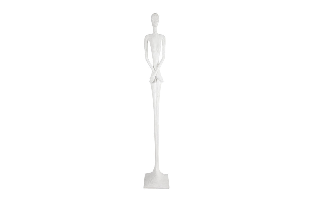 Lottie Sculpture, Resin, Gel Coat White - Phillips Collection - AmericanHomeFurniture