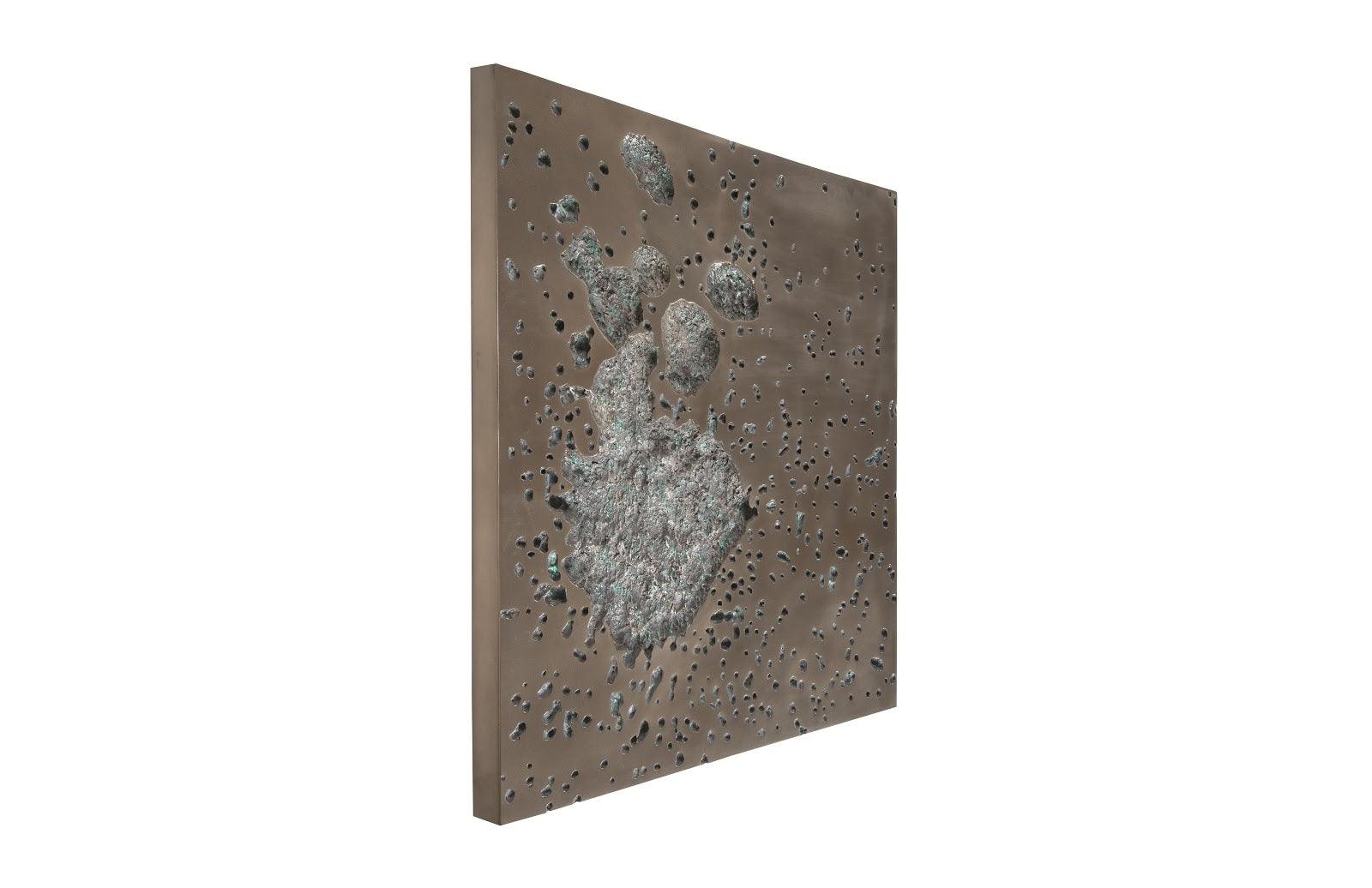 Phillips Collection Splotch Wall Art, Square, Bronze Finish WALL ACCENTS