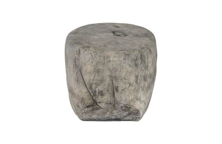 Cast Organic River Stone Coffee Table, Resin, Faux Gray Stone - Phillips Collection - AmericanHomeFurniture