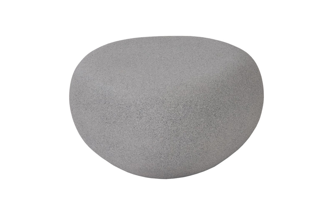 River Stone Coffee Table, Dark Granite, Small - Phillips Collection - AmericanHomeFurniture