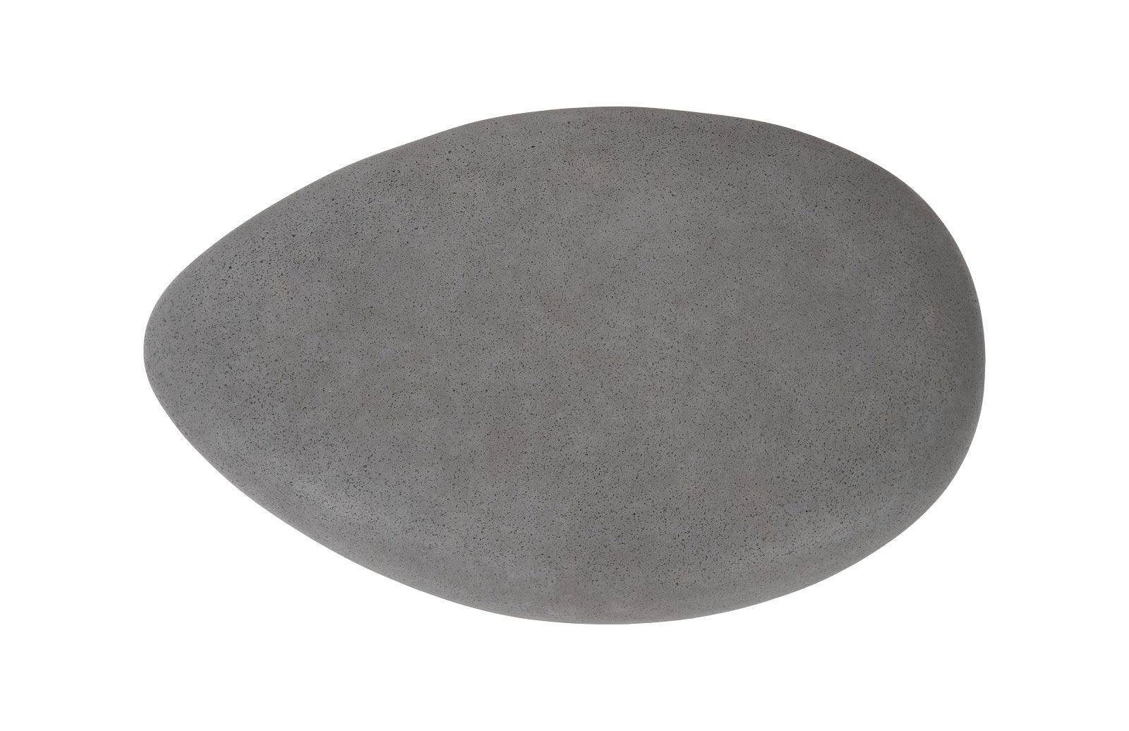 Phillips Collection River Stone Coffee Table, Charcoal Stone, Small COFFEE TABLES