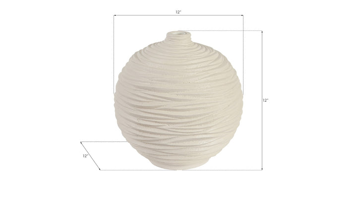 Waves Sphere Vase - Phillips Collection - AmericanHomeFurniture