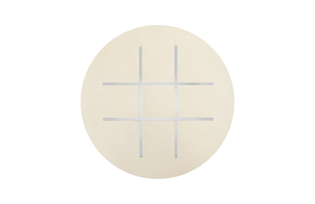 Tic-Tac-Toe Stone, Large, Off-White - Phillips Collection - AmericanHomeFurniture