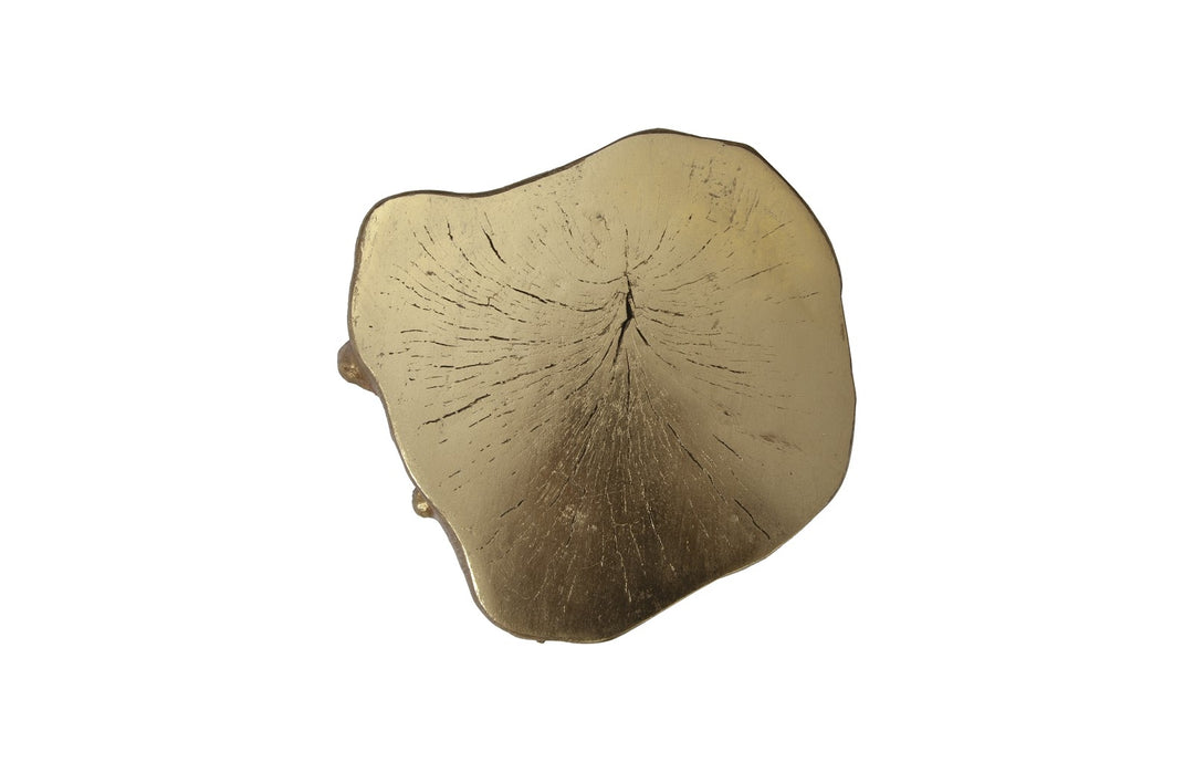 Log Stool, Gold Leaf, SM - Phillips Collection - AmericanHomeFurniture