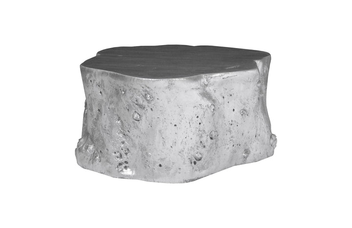 Log Coffee Table, Silver Leaf - Phillips Collection - AmericanHomeFurniture