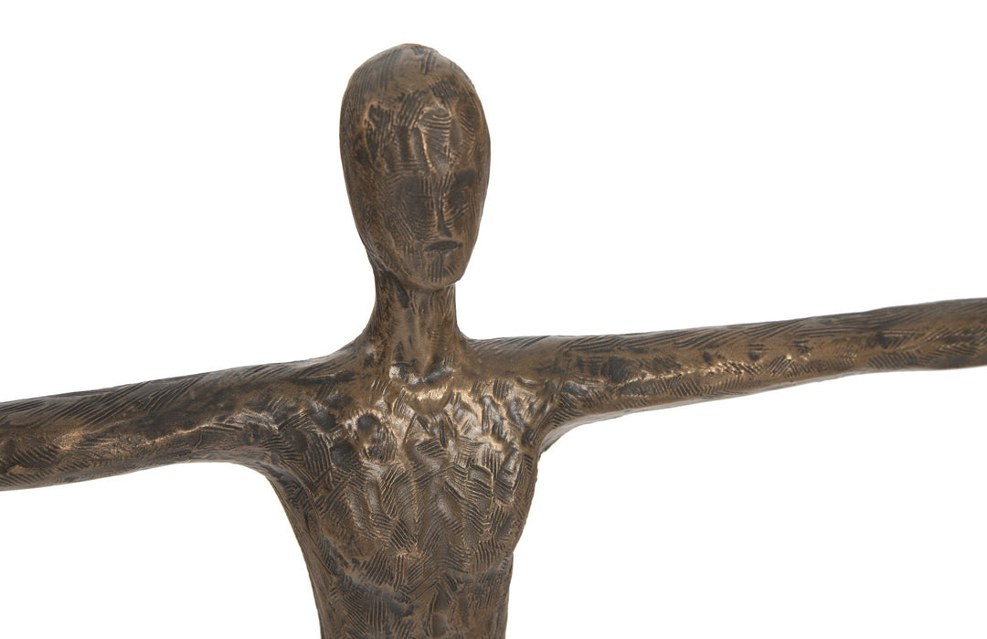 Ollie Sculpture, Resin, Bronze Finish - Phillips Collection - AmericanHomeFurniture