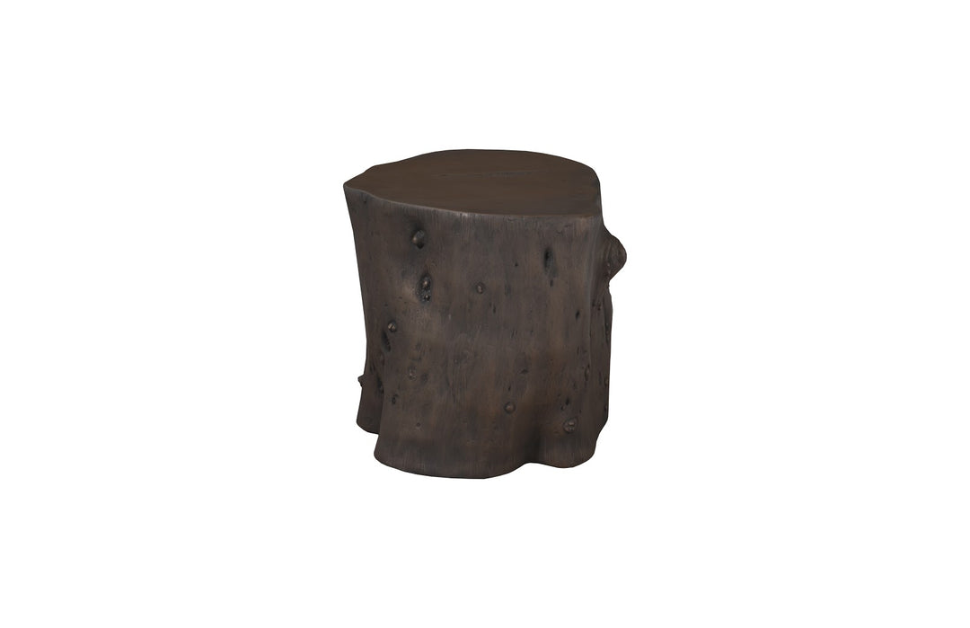 Log Stool, Bronze, LG - Phillips Collection - AmericanHomeFurniture