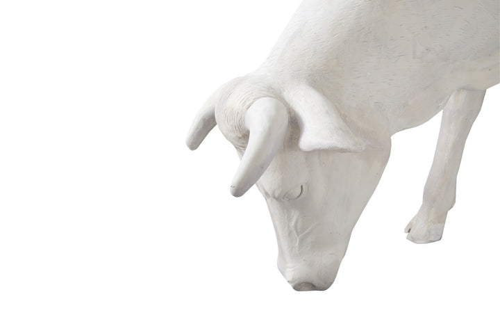 Life Size Cow, Grazing, Off White - Phillips Collection - AmericanHomeFurniture