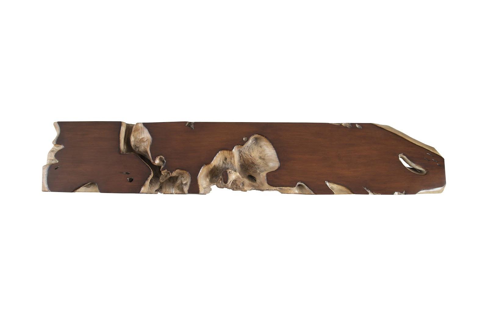 Phillips Collection Freeform Console Table, Faux Bois, LG CONSOLE TABLES