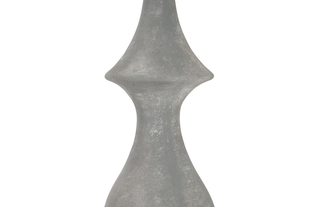 Check Mate Sculpture Gray Finish , Stone - Phillips Collection - AmericanHomeFurniture