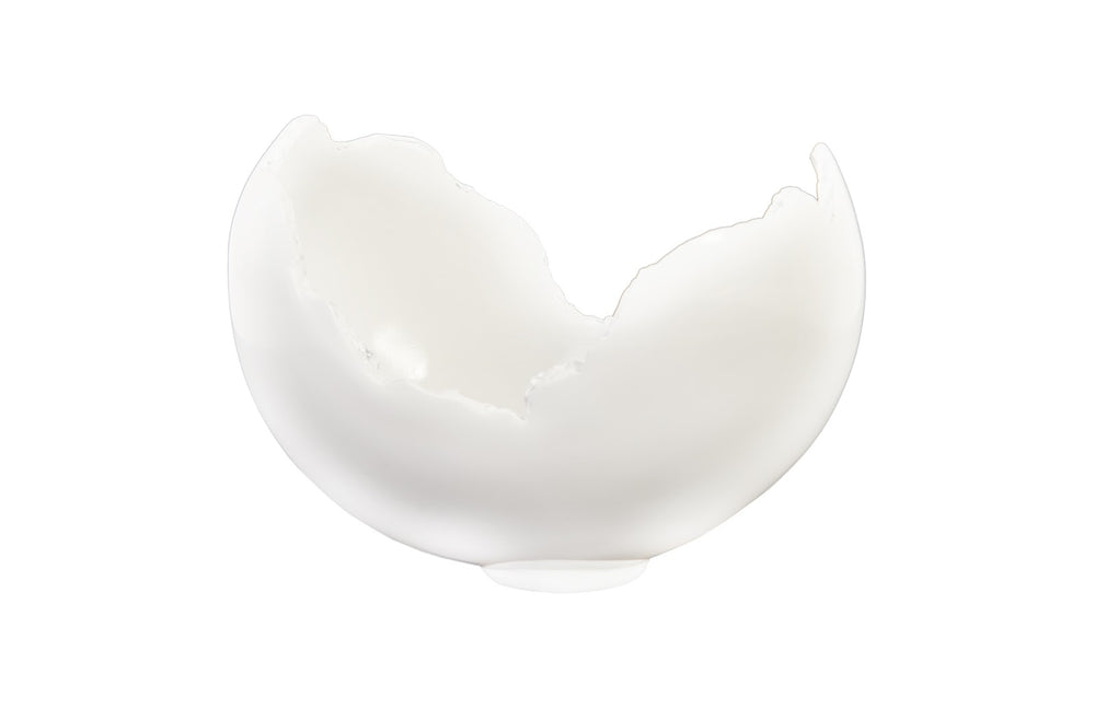 Burled Bowl, Glossy White - Phillips Collection - AmericanHomeFurniture