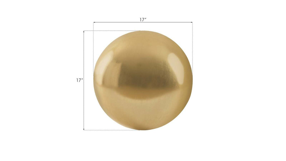 Floor Ball, Medium, Gold Leaf - Phillips Collection - AmericanHomeFurniture