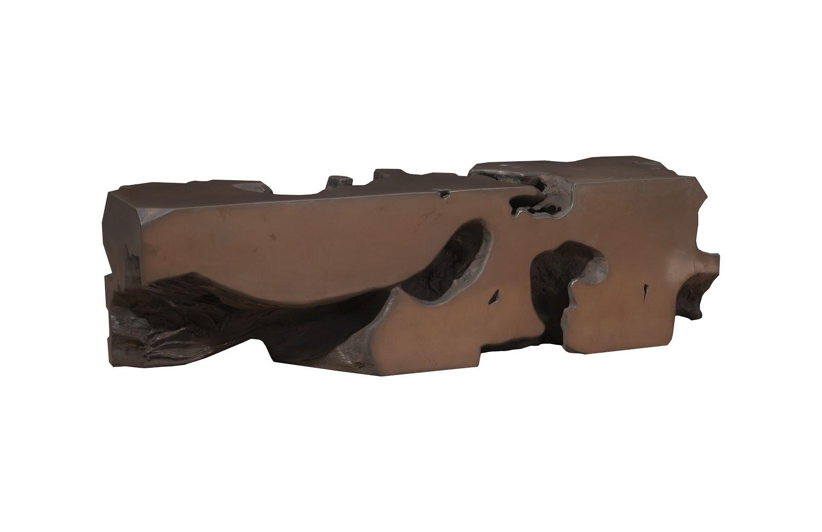 Phillips Collection Freeform Bench, Bronze BENCHES