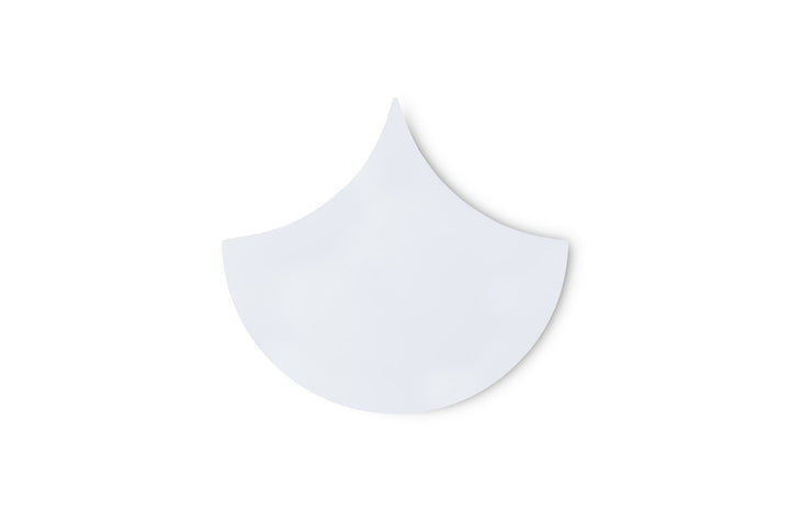 Scales Wall Tiles, Glossy White, Set of 3 - Phillips Collection - AmericanHomeFurniture