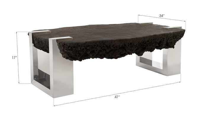 Negotiation Coffee Table - Phillips Collection - AmericanHomeFurniture