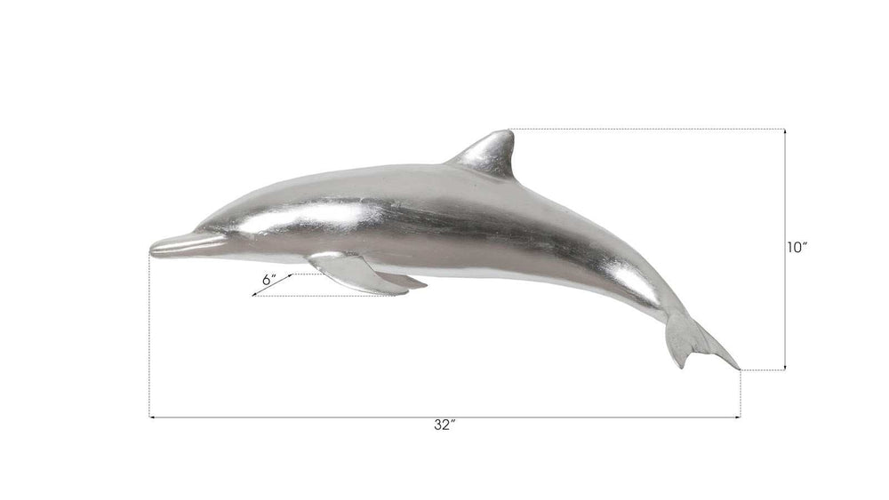 Dolphin, Silver Leaf - Phillips Collection - AmericanHomeFurniture