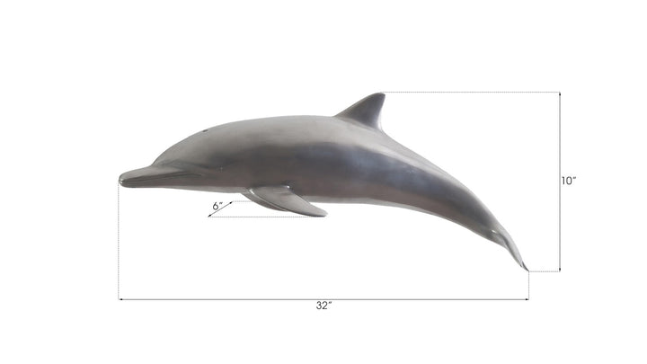 Dolphin, Polished Aluminum - Phillips Collection - AmericanHomeFurniture