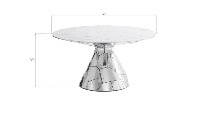 Crazy Cut Dining Table - Phillips Collection - AmericanHomeFurniture