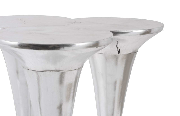 Marley Bar Table, Silver Leaf - Phillips Collection - AmericanHomeFurniture